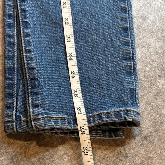 Levi’s women’s premium 501 original fit, indigo blue size 27 - Picture 2 of 11